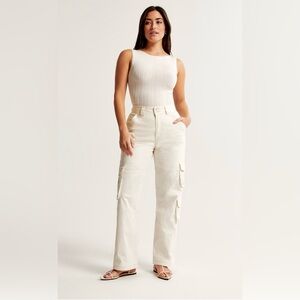 Abercrombie & Fitch Curve Love Cargo Pant | Size 24 | The Loose High Rise Pant